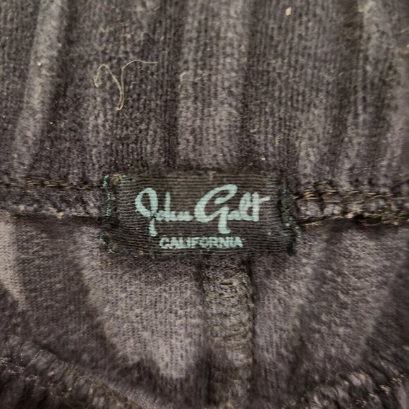 John Galt California Blue Velour Joggers - OS - Picture 5 of 6